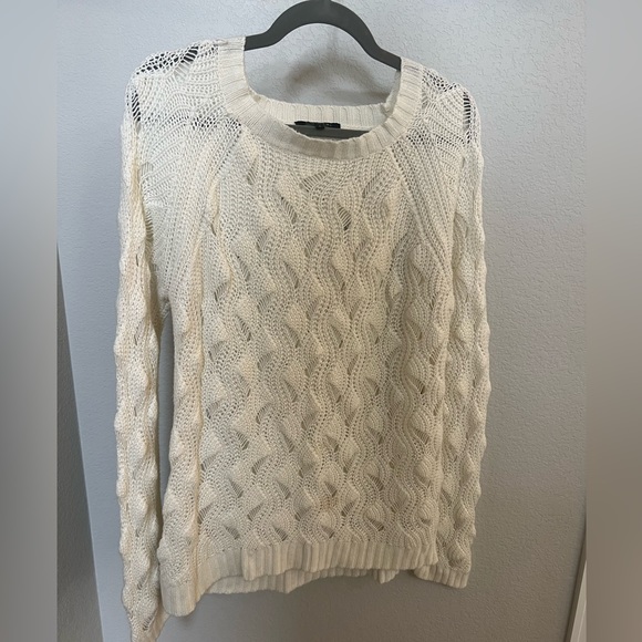 Papermoon Sweaters - White textured sweater